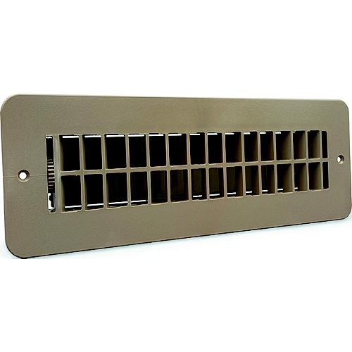 Thetford 94260 Floor Register W/Damper, Tan - 94260 - 363-94260 Superseded By: 865-94260F1