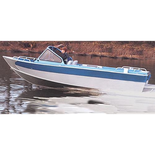 Carver 79118S11 Aluminum Fishing With High Windshield - Mounted Forward, 18'6 I/O, Poly-Flex Ii Slate Gray - 79118S11 - 500-79118S11F1