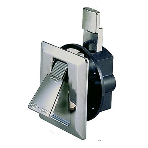 2-1/4 X 2 Chr Flush Latch - 0922Dp0Chr - 9-0922Dp0Chrf1