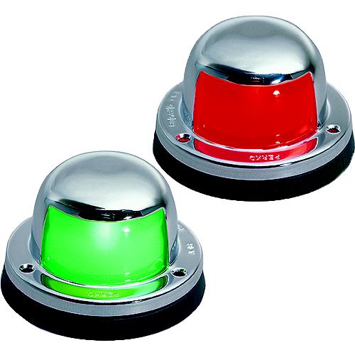 Perko Horizontal Mount Side Lights, 1 Pair - 0963Dp0Sts - 9-0963Dp0Stsf1