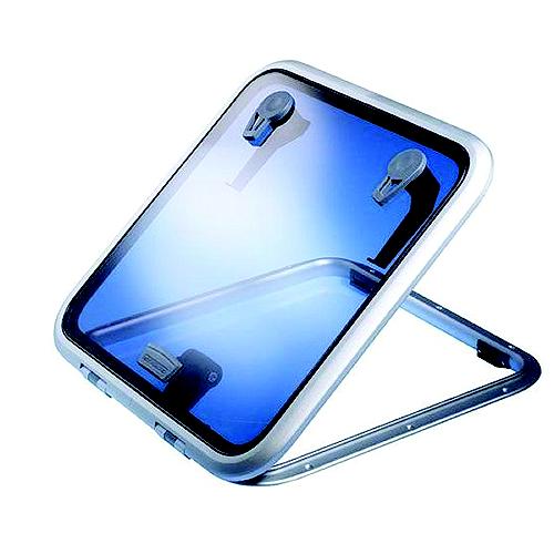 Lewmar 39910030 Low Profile Size 10 Rectangular Self Supporting Hatch - 39910030 - 239-39910030F1