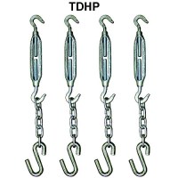 Brophy Tdhp Tie Down Hardware Package, 4/Pk - Tdhp - 138-Tdhpf1
