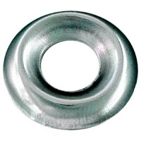 101Cw Stainless Steel Finsh (Cup) Washers, #10, 100/Box - 5056-975 - 828-101Cwf1