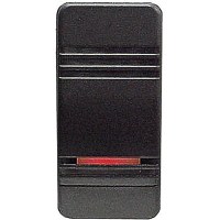 Contura Iii® Illuminated Weather Resistant Rocker Switch, On/Off, Black - Rk19700 - 11-Rk19700F1