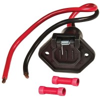 Male Boat Sidetrolling Motor Plug 8Ga 12V 2 Wire - Wh10520-1 - 11-Wh105201F1