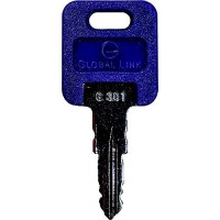 Ap Products Pre-Cut Replacement Key For G-Series Locks, #334 5/Pk - 013-690334 - 112-013690334F1