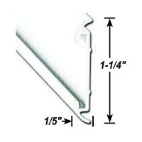 Flat Trim Ins. Blk 16' @5 Rvx - 021-54602-16 - 112-0215460216F1