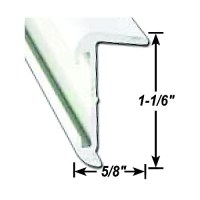 Ap Products 0215740116 Insert Roof Edge, 16' Polar White - 021-57401-16 - 112-0215740116F1