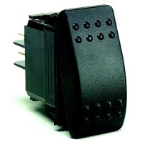 Cole Hersee Xxx Weather Resistant Rocker Switch, (On)/Off, Spst - M-58031-07-Bp - 12-M5803107Bpf1
