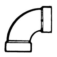 1/4 Bend 1 1/2In Abs Bell Rv Rvx - 632251 - 135-632251F1