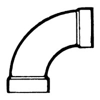 1/4 Long Bend 1 1/2In Abs Bell Rv Rvx - 632276 - 135-632276F1