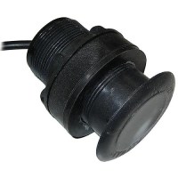 Lowrance 00013915001 Xsonic Airmar P319 Plastic Depth/Temp Thru-Hull, 50/200 Khz Broadband - 000-13915-001 - 149-00013915001F1