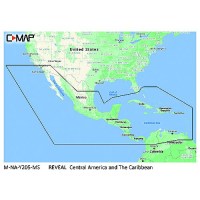 C-Map Mnay205Ms Reveal Chart, Central America & The Caribbean - M-Na-Y205-Ms - 149-Mnay205Msf1