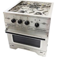 Dickinson Mediterranean Three Burner Propane Gas Stove - 00-Med3B - 163-00Med3Bf1