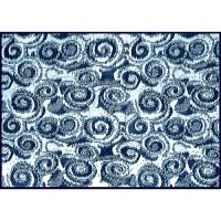 Camco 42841 Open Air Outdoor Mat 8' X 16', Blue Swirl - 42841 - 17-42841F1
