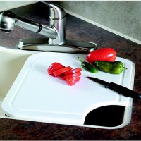 Camco 43857 Sink Mate Cutting Board, White - 43857 - 17-43857F1