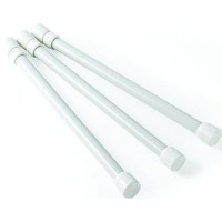 Camco 44063 Cupboard Bars, White (3/Pack) - 44063 - 17-44063F1