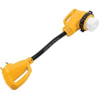 Camco 55582 90° Powergrip Locking Adapter, 18