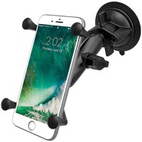 Ram Twist Lock Suction Cup Mount With Universal X-Grip® Cell/Iphone Cradle - Ram-B-166-Un7 - 170-Ramb166Un7F1