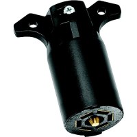 Tow Ready 118021 7-Way Flat Pin Connector, Trailer Side - 118021 - 274-118021F1
