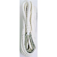 Attwood Hollow Braid Polypropylene Anchor Line W/Hook, 1/4
