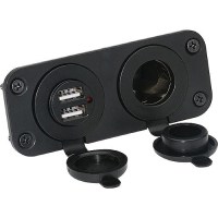 Attwood 142626 12V, Dual Usb Adapter/Charger - 14262-6 - 23-142626F1