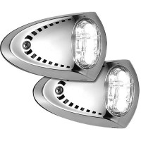 Attwood 6522Ss7 Stainless Led Docking Lights, 2.8