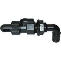 T-H Marine Aerator Spray Head/Wash Down Fitting, Black - Ahvwd90Dp - 232-Ahvwd90Dpf1