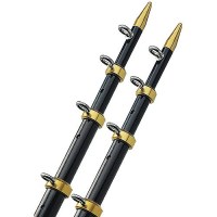 15' Heavy Duty Black/Gold Telescoping Outrigger - Ot-0541Bka15-Hd - 236-Ot0541Bka15Hdf1