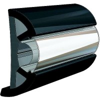 Taco V119960Bbk602 Suproflex Rub Rail Kit, Small, 60', Black/Chrome - V11-9960Bbk60-2 - 236-V119960Bbk602F1