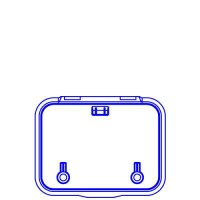 Lewmar Ocean Hatch, Size 30 Flat Base - 39630050 - 239-39630050F1