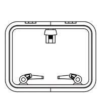 Lewmar Low Profile Rectangular Hatch, Size 50 - 39950030 - 239-39950030F1