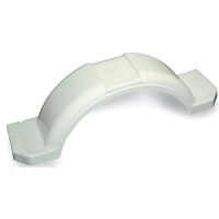 Tie Down Engineering 44332 Plastic Fender, Large White - 44332 - 241-44332F1