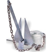 Tie Down Engineering Deluxe Anchor Kit Includes Anchor, Anchor Line, Chain And Shackles - 95096 - 241-95096F1