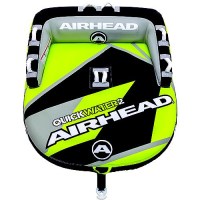 Airhead Aht50187Ybk Quick Water Towable Tube, Yellow/Black, 1-2 Riders - Aht50187Ybk - 253-Aht50187Ybkf1