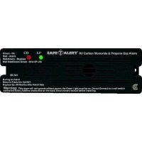 Mti Industries 35741Bl 12V 35 Series Safe-T-Alert Surface Mount Rv Dual Carbon Monoxide/Propane Alarm, Black - 35-741-Bl - 270-35741Blf1