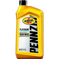 Pennzoil 550036541 Platinum Full Synthetic, 0W-20, 1 Quart - 550036541 - 285-550036541F1