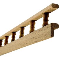 Whitecap 60703 Teak Pin Rail, L-Type - 60703 - 299-60703F1