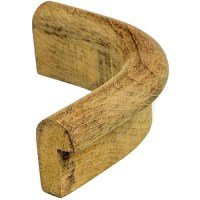 Whitecap 60836 Teak Edge Molding, Inside Corner - 60836 - 299-60836F1
