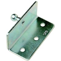 Stainless Gas Lift Hardware, Angled Mount Bracket W/Ball Stud - 1888 - 32-1888F1