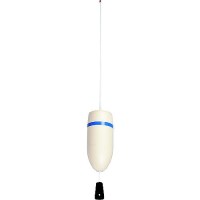 Taylor Mast Buoy - White With Blue Reflective Striping - 22126 - 32-22126F1