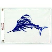 Taylor Fisherman'S Sailfish Catch Flag 12
