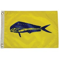 Taylor Fisherman'S Dolphin Catch Flag 12
