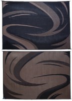Ming'S Mark Reversible Mat, Swish, Black/Brown, 8' X 11' - Sd8111 - 672-Sd8111F1