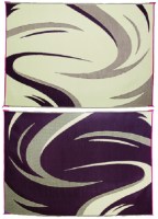 Ming'S Mark Reversible Mat, Swish, Burgundy/Tan, 8' X 11' - Sd8115 - 672-Sd8115F1