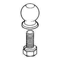 Ball-Chrome 1-7/8X3/4 Int Thrd Internal Thread Rvx - Ei1C-C - 138-Ei1Ccf1