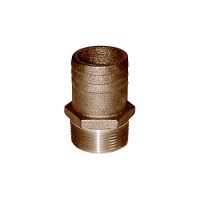 Groco Ff Bronze Full Flow Pipe-To Hose Adapter With Npt Thread - Ff-1000 - 34-Ff1000F1