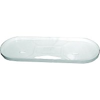 Jr Products 07-30485 Polar White Standard Rv Lp Tank Pan - 07-30485 - 342-0730485F1