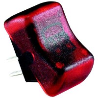 Jr Products 12045 Red Illuminated Rv On/Off Switch - 12045 - 342-12045F1