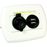 Jr Products Rv 12V/Usb Charging Center - 15085 - 342-15085F1